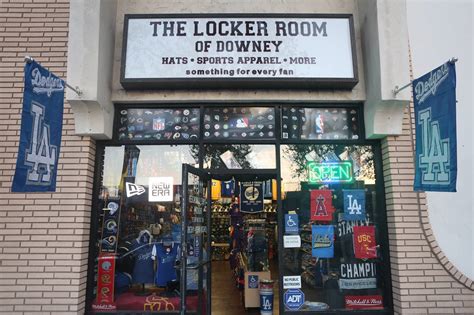 the locker room of downey